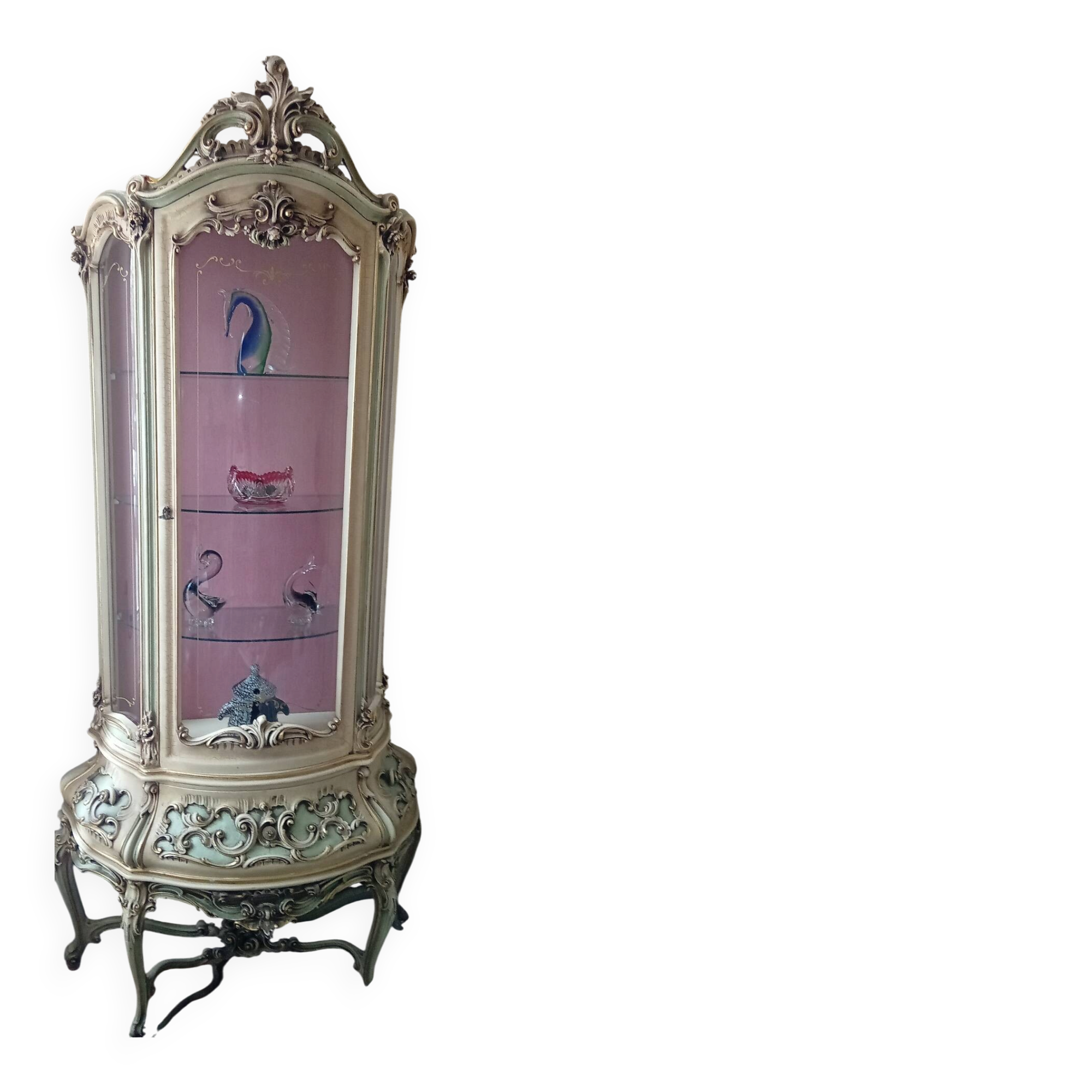 Vitrine baroque Silik Italie