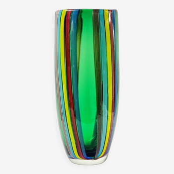 Mid-century modern Murano glass vase, Italy, 1960/70s