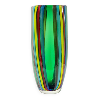 Vase moderne en verre de Murano du milieu du siècle, Italie, années 1960/70