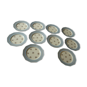 10 assiettes dessert