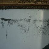 Mirror restoration in Golden stucco