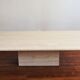 Table basse travertin
