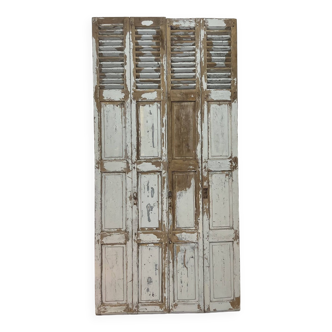 Old patinated shutters