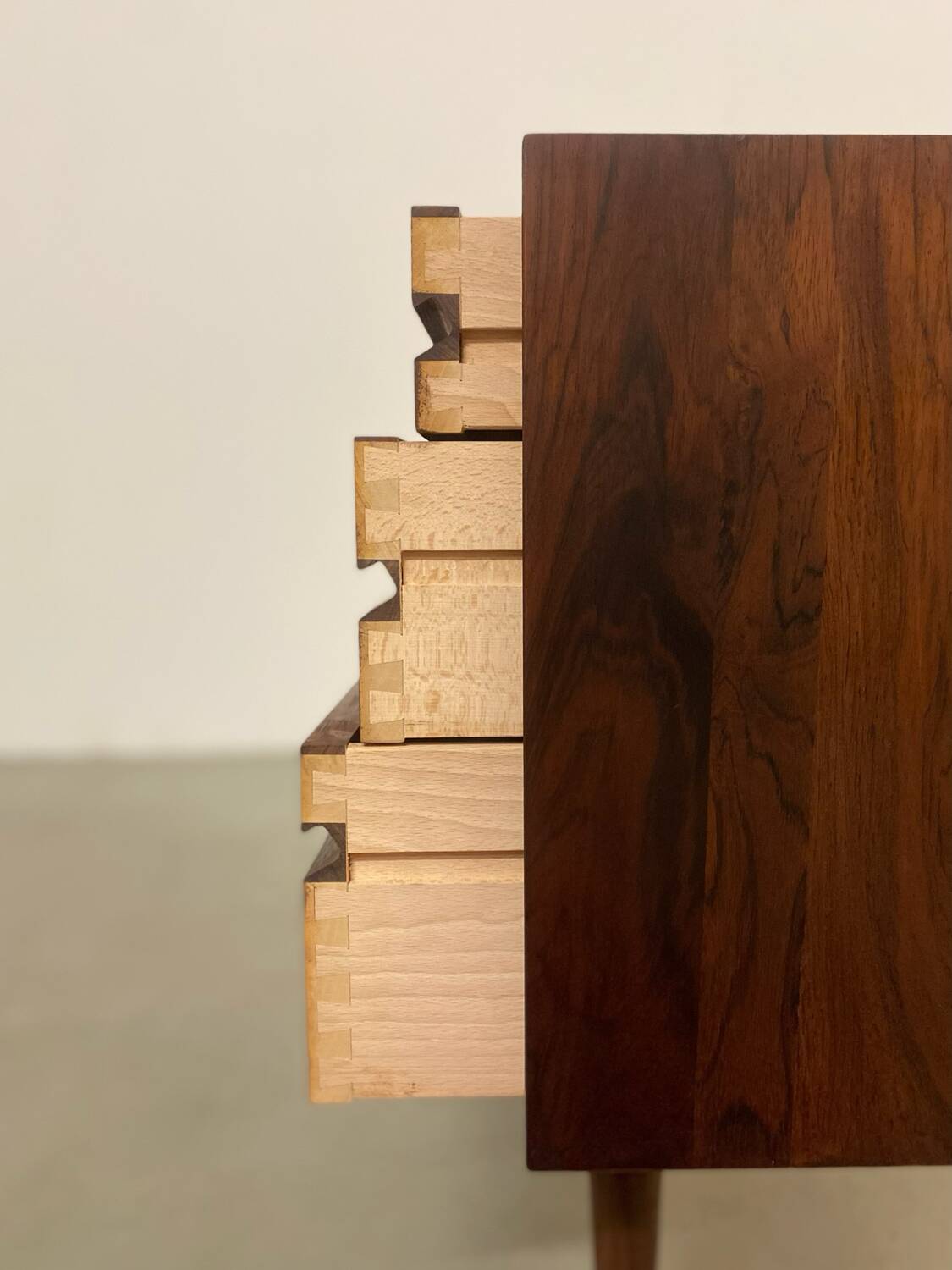 MidCentury Chest of Drawers in Palisander by Cadovious 1960s