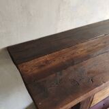 Old workbench with 2 large drawers