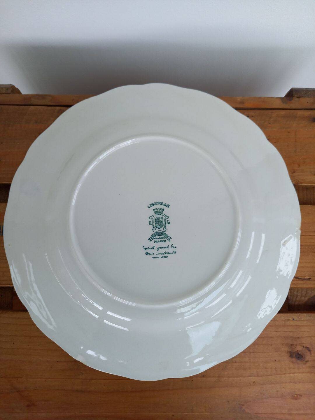 Luneville decorative flat plate