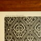 Ancienne planche tissus Ikät de Borné 1930