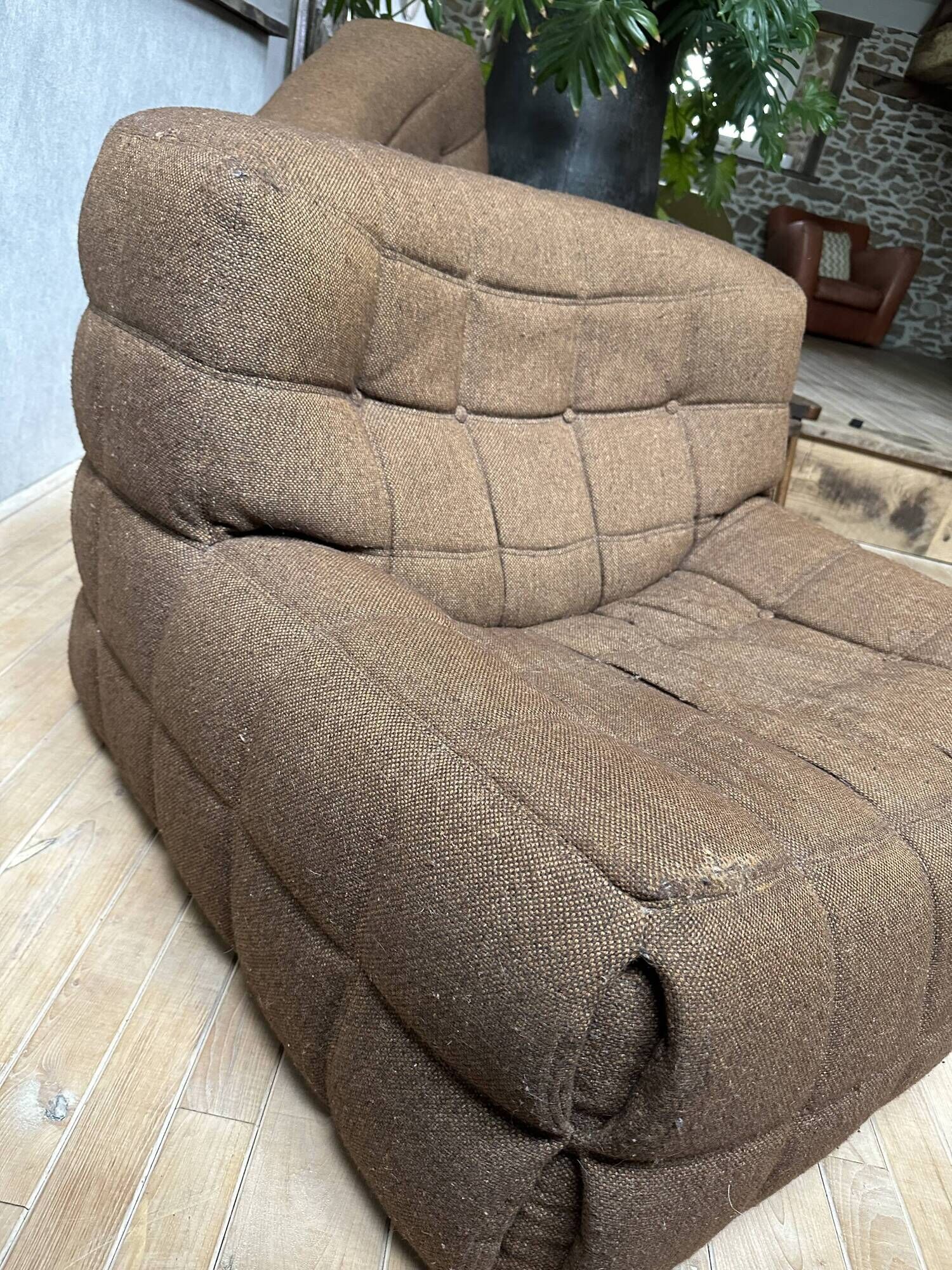 Pair of "Kashima" armchairs for Ligne Roset by Michel Ducaroy, 1970
