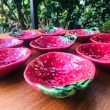 Vallauris strawberry ramekins