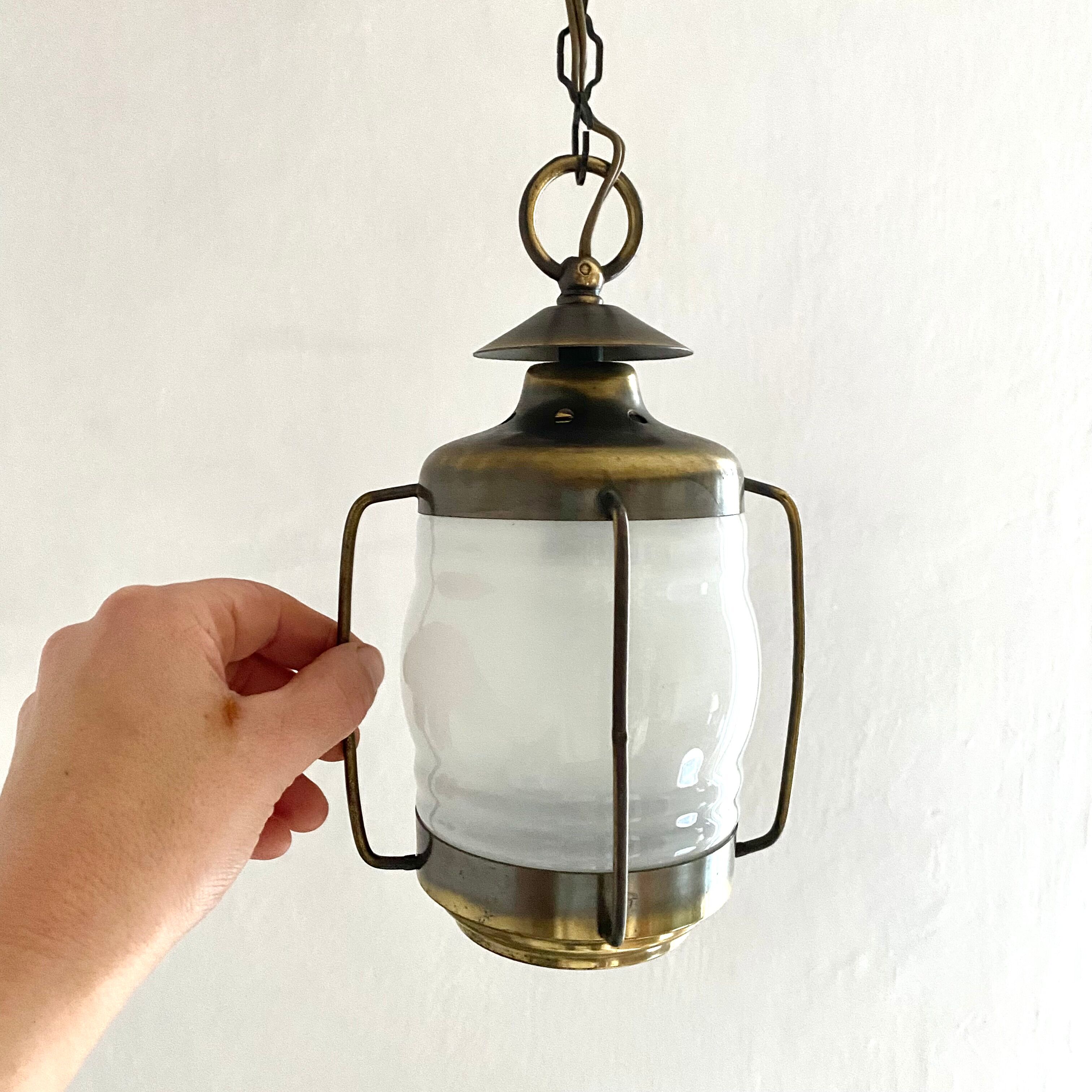 Vintage Marine Lantern Pendant Lamp