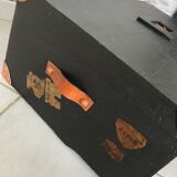 Trunk, wooden travel chest