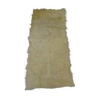 Goatskin rug