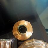 18th century chiseled bronze candlestick