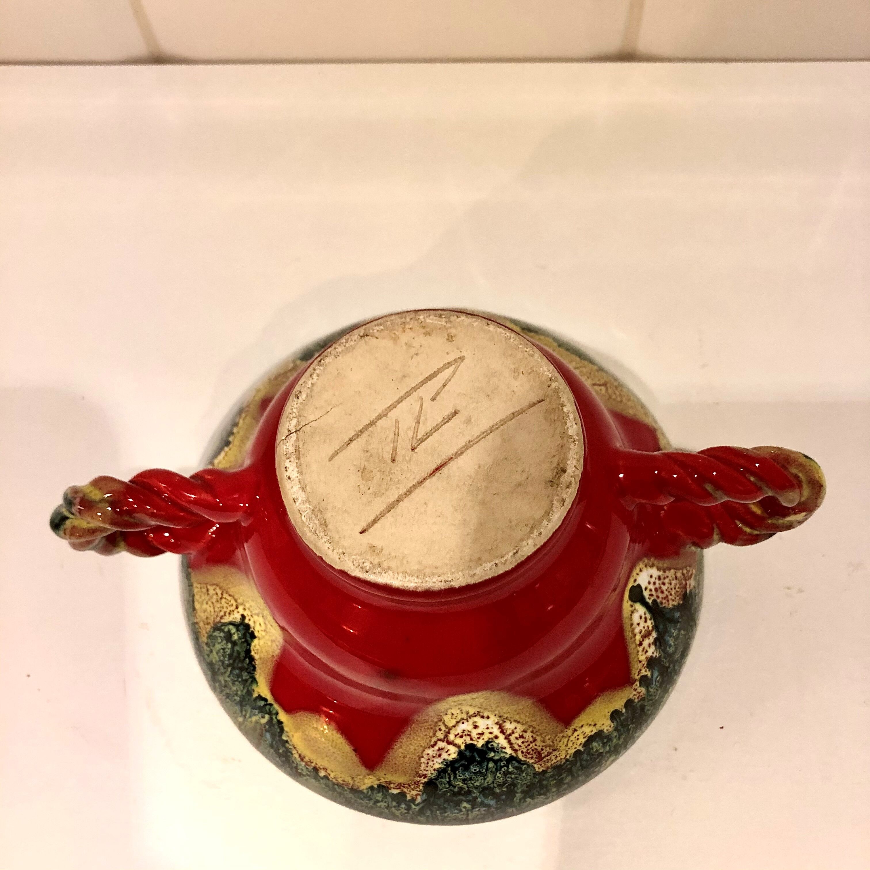 Bol a Vallauris cove - period model "Lava"