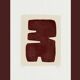 "Maori" brown painting on paper signed eawy