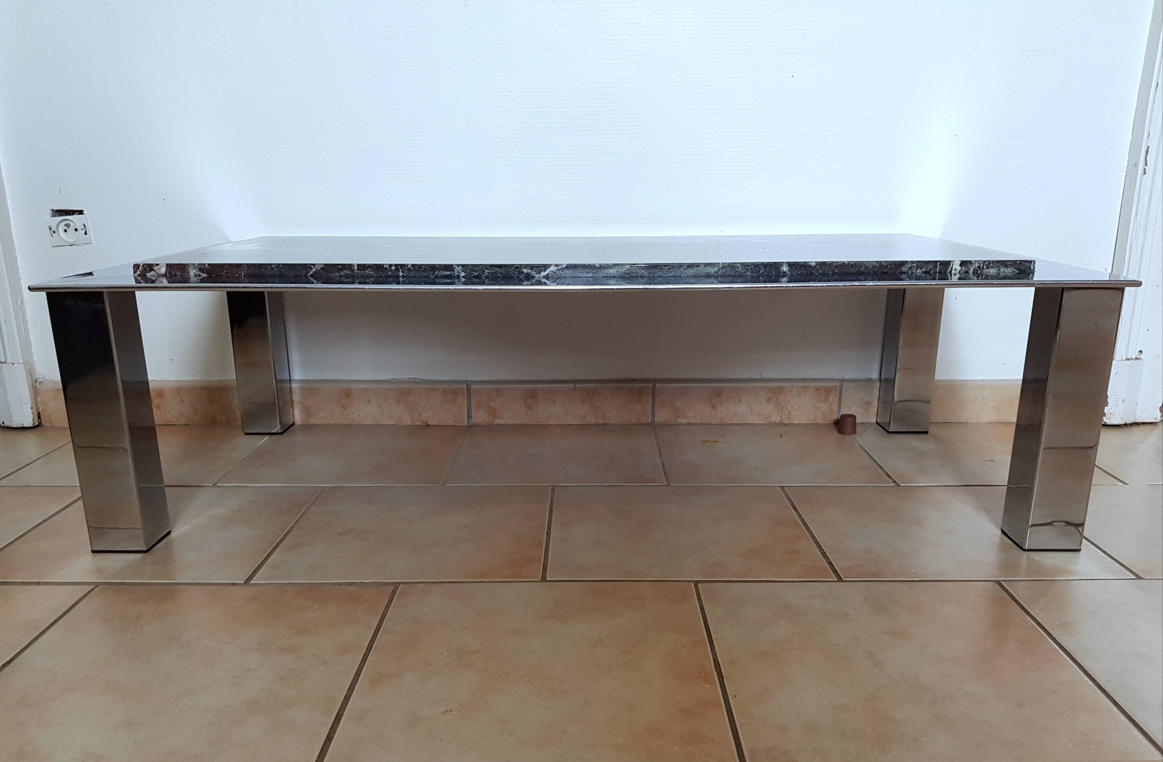 Roche Bobois marble coffee table