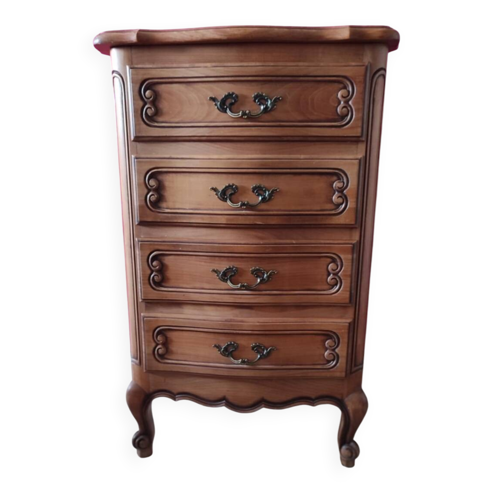 Vintage wooden chest of drawers storage unit