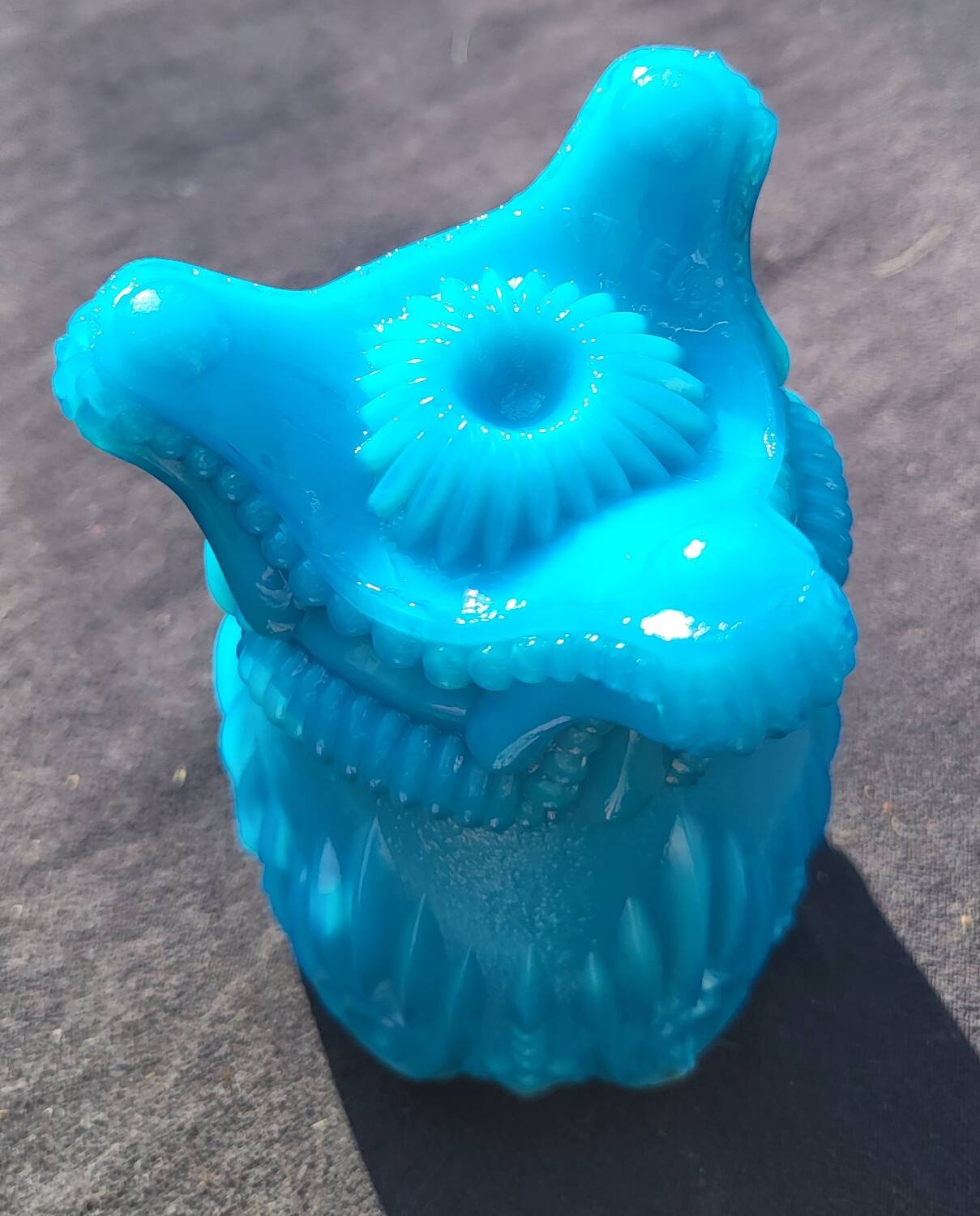 Pyrogenic cigar holder in opaline Vannes le Chatel