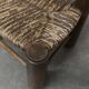 Brutalist children's chair by Charles Doudouyt 1960 oak and wicker
