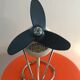 Adjustable and Italian vintage table fan