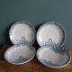 Saint Amand Lebacqz & Bouchart plates, Colombier pattern, early 20th century