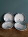 Saint Amand Lebacqz & Bouchart plates, Colombier pattern, early 20th century