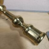 Gilded bronze candle holder