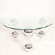 Table basse Space Age Sputnik