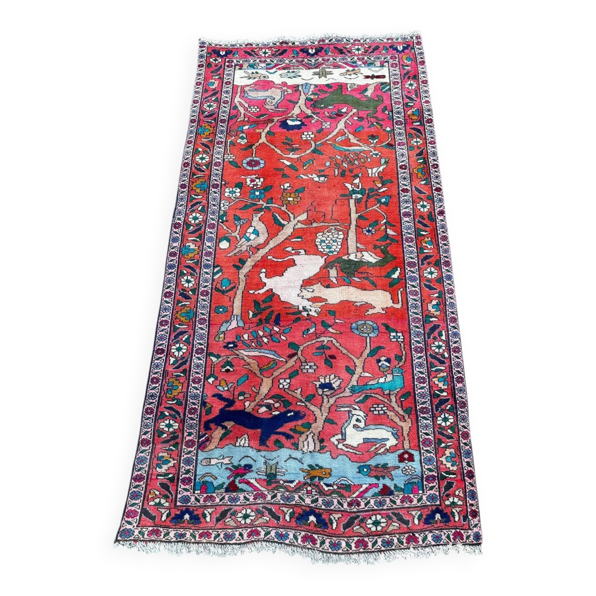 Handmade Persian rug 240cm x 120cm