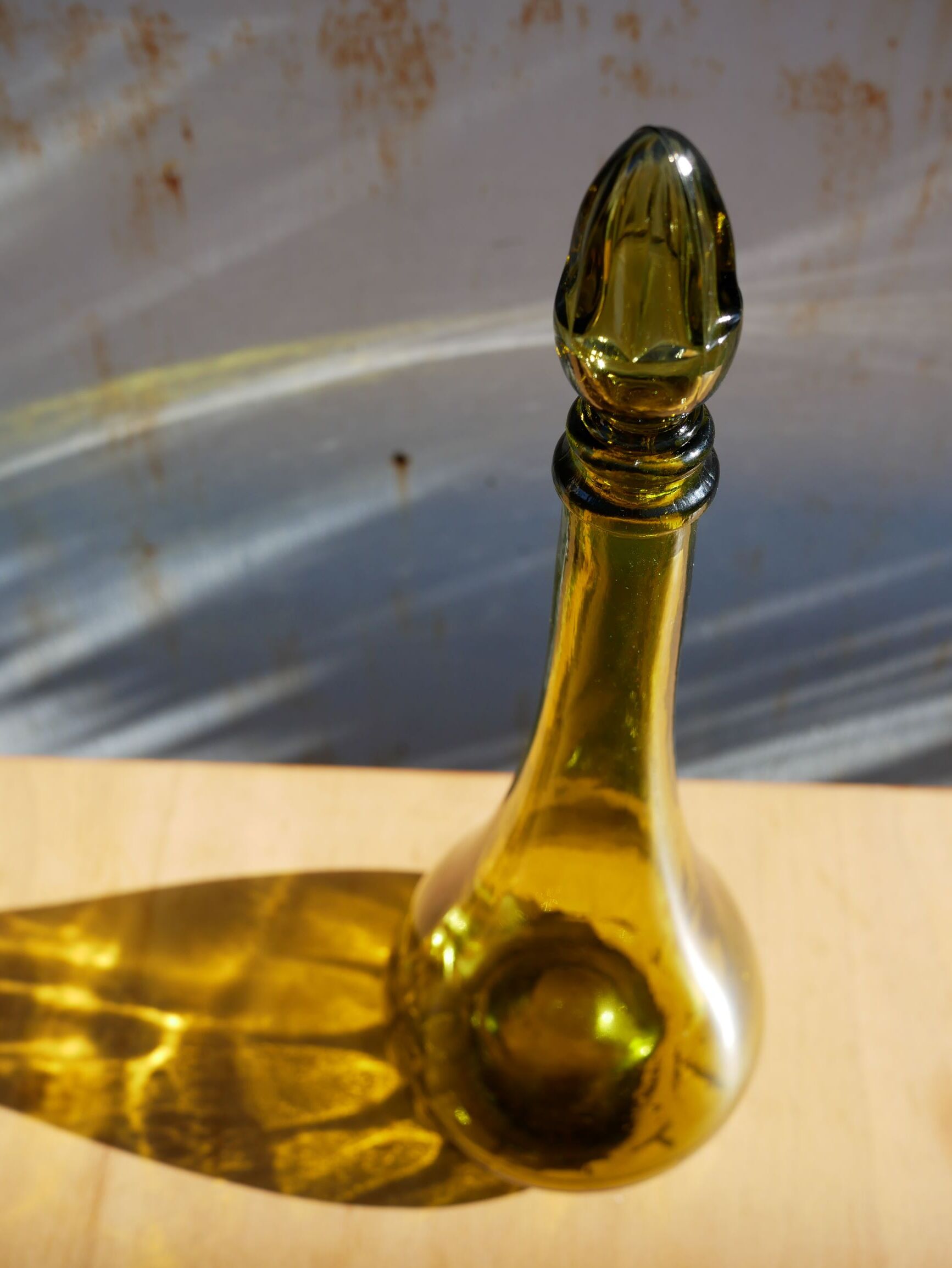 Glass carafe 60 years