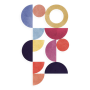 Geometric art print. A2 (42x59.4cm).