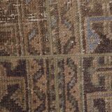 Vintage Turkish Oushak Rug Handwoven 53x560 cm