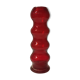 Large red glass seventies vase
