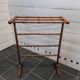 Porte serviette en bois style bambou