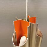 Danish vintage hanging lamp, model Pantre designed Bent Karlby for Lyfa in the 60s.