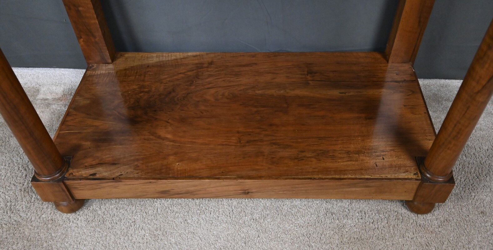 Console de propriété en noyer, époque Empire – début XIXe