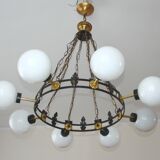 Mid Century chandelier, '50s.