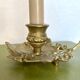 Brass candle holder