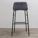 High stool TrabA' Bardot Met purple
