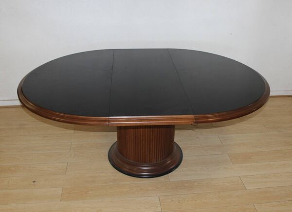 Table Ronde de style Art Déco par Grange vers 1980