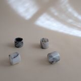 Stone napkin rings