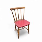 4 chaises à fuseaux des années 1960