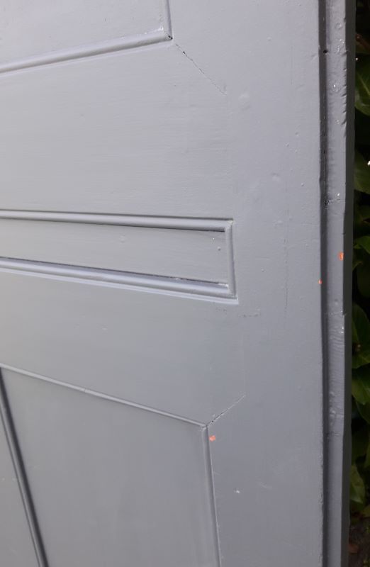 Pair of doors 242,5x116 of antique closet