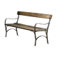 Banc de jardin des années 40