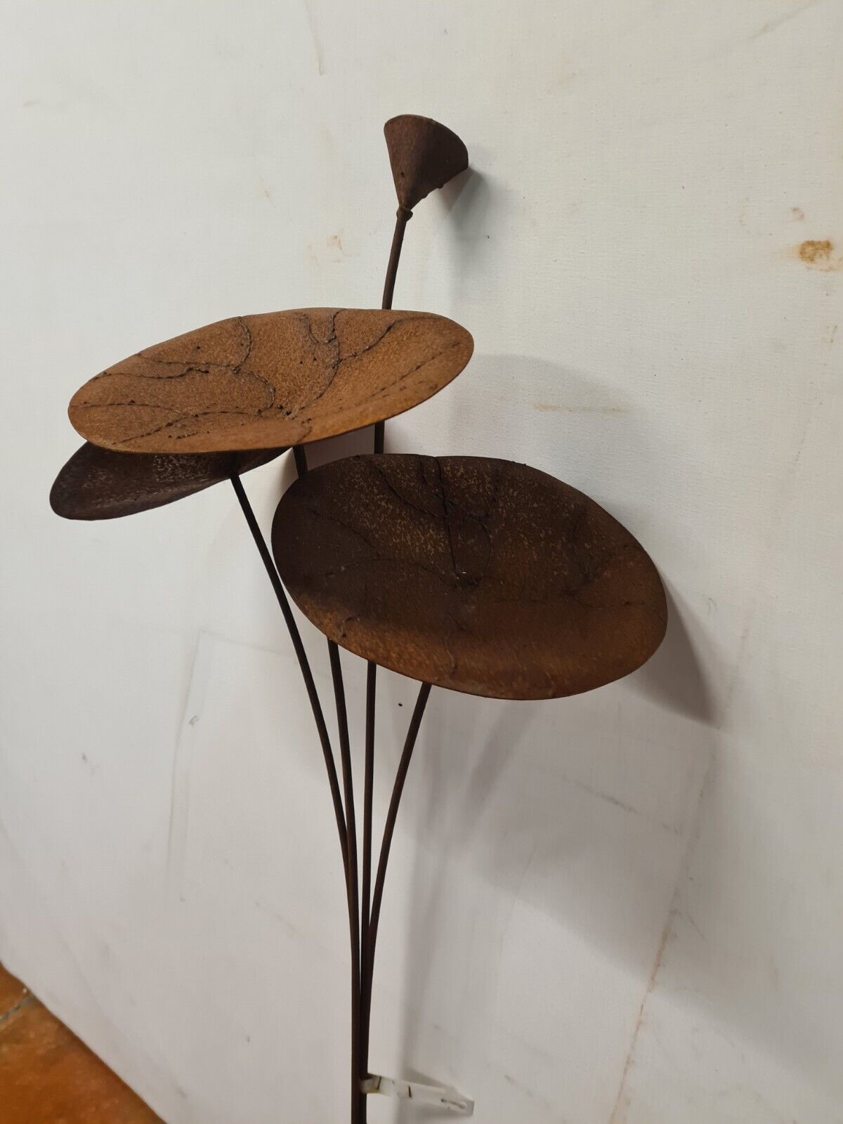 Wrought iron flowers / garden decoration