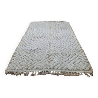 Handmade wool Berber rug 250x150 cm