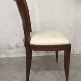 Set table and 6 chairs art deco