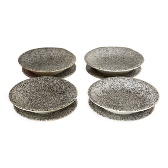 8 assiettes en céramique italienne