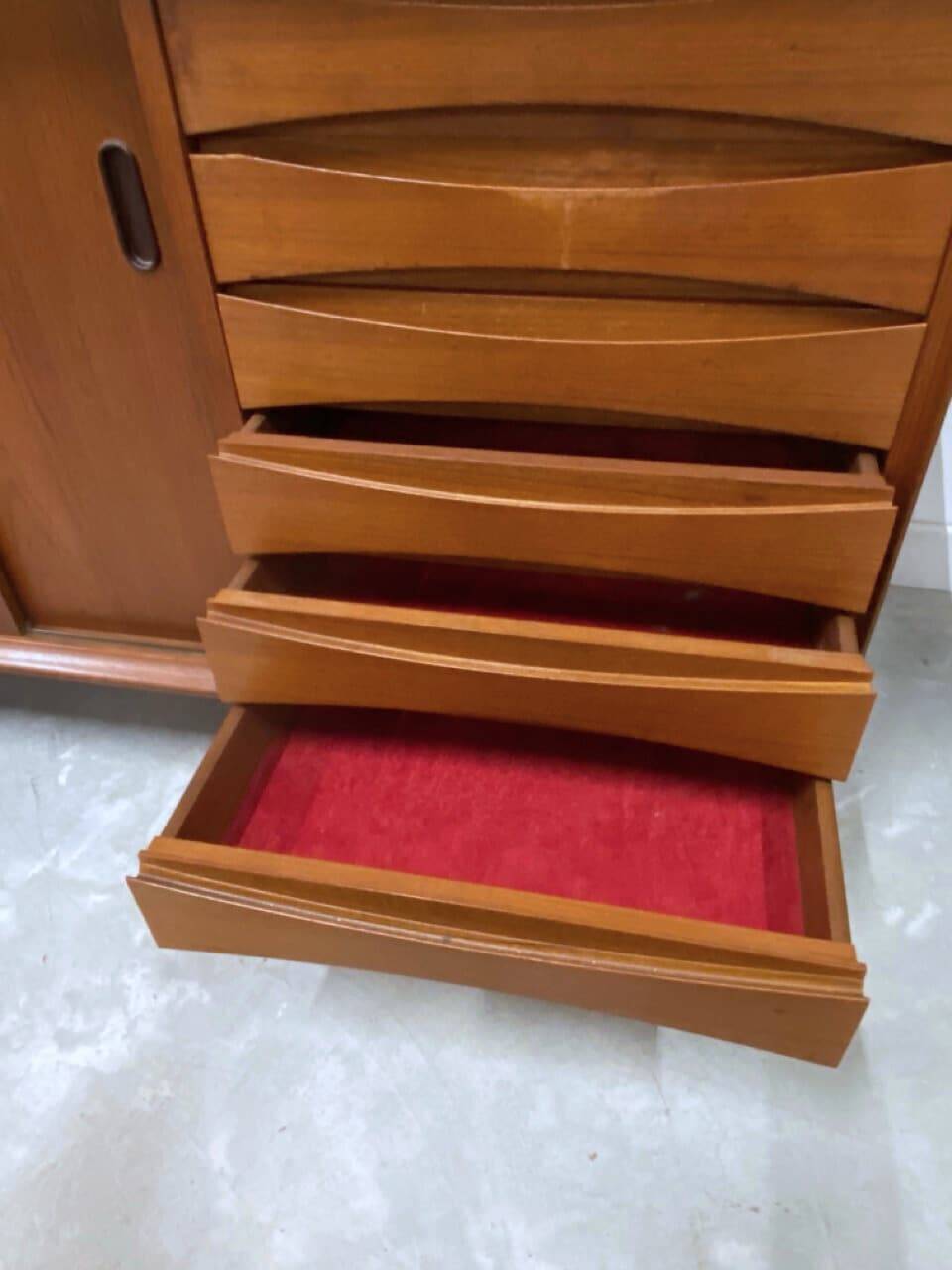 Danish enfilade, model OS 29 by Arne Vodder for Sibast, 1960