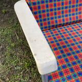 Pair of vintage Kettler Germany folding garden armchairs